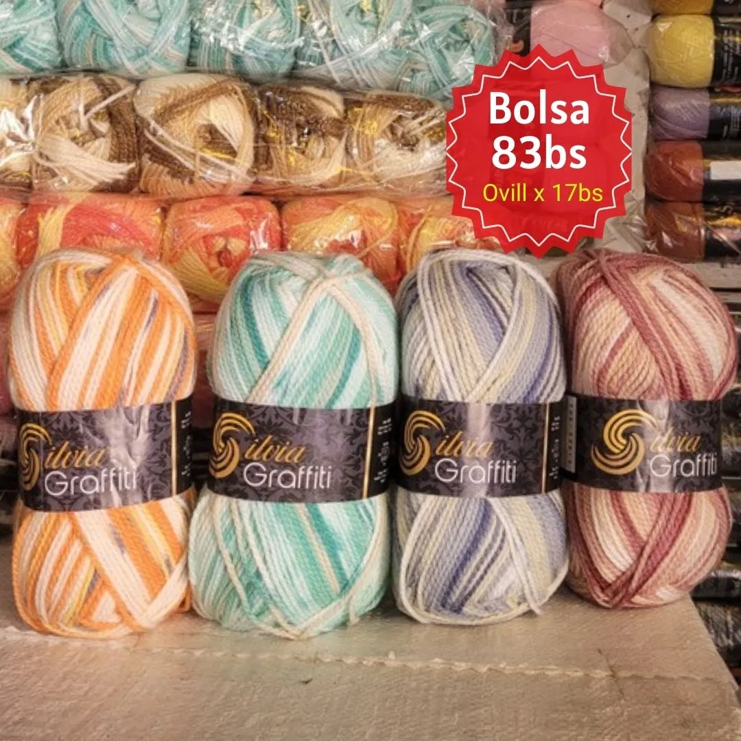 Lana Silvia Tricolor - Imagen 4