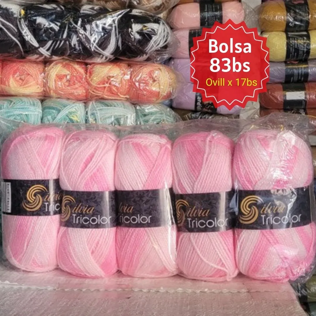 Lana Silvia Tricolor - Imagen 2